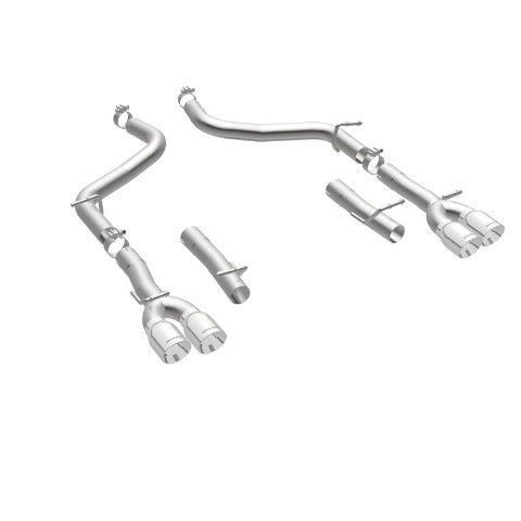MagnaFlow axle-back exhaust system for 2015-2023 Dodge Challenger stainless steel polished 19218