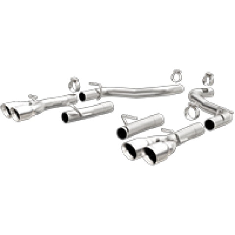 MagnaFlow axle-back exhaust system for 2015-2023 Dodge Challenger stainless steel polished 19218