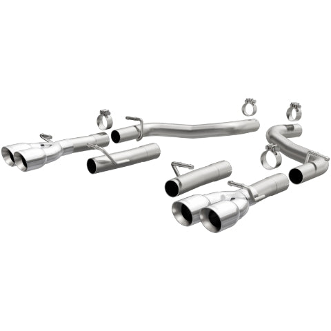 MagnaFlow axle-back exhaust system for 2015-2023 Dodge Challenger stainless steel polished 19218