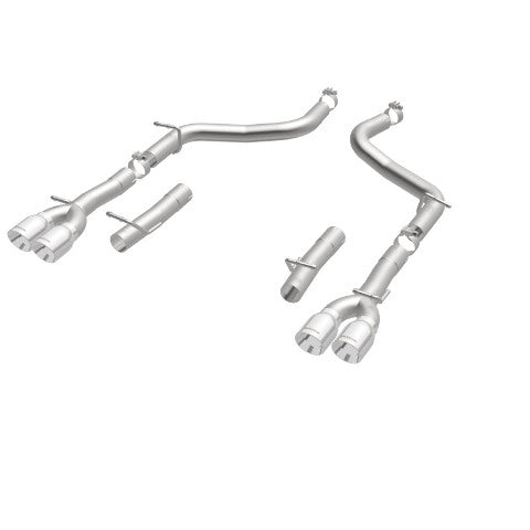 MagnaFlow axle-back exhaust system for 2015-2023 Dodge Challenger stainless steel polished 19218
