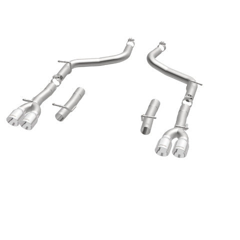 MagnaFlow axle-back exhaust system for 2015-2023 Dodge Challenger stainless steel polished 19218