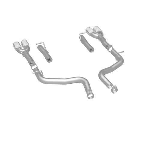 MagnaFlow axle-back exhaust system for 2015-2023 Dodge Challenger stainless steel polished 19218