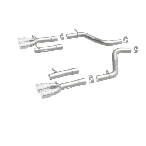 MagnaFlow axle-back exhaust system for 2015-2023 Dodge Challenger stainless steel polished 19218