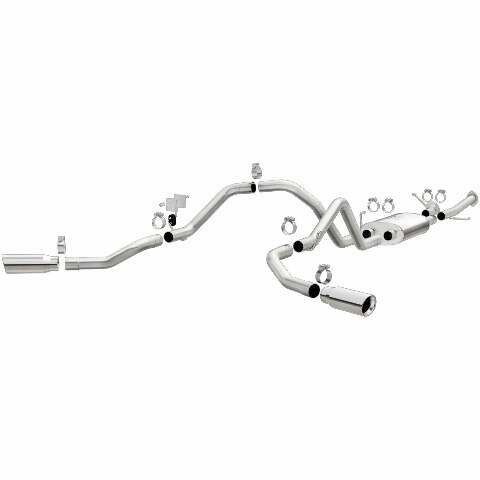 MagnaFlow cat-back exhaust system for 2010-2019 Toyota Tundra stainless steel polished 19232