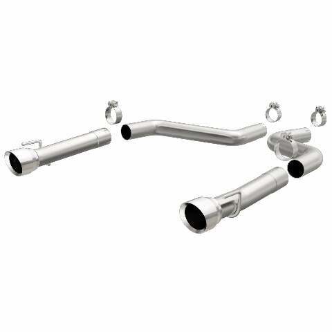 MagnaFlow axle-back exhaust system for 2015-2023 Dodge Charger stainless steel polished 19235