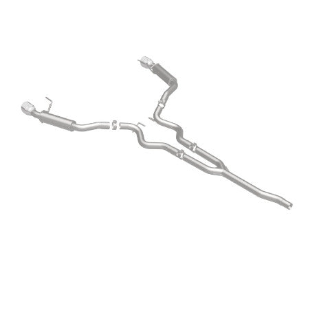 MagnaFlow cat-back exhaust system for 2015-2023 Ford Mustang stainless steel black 19256