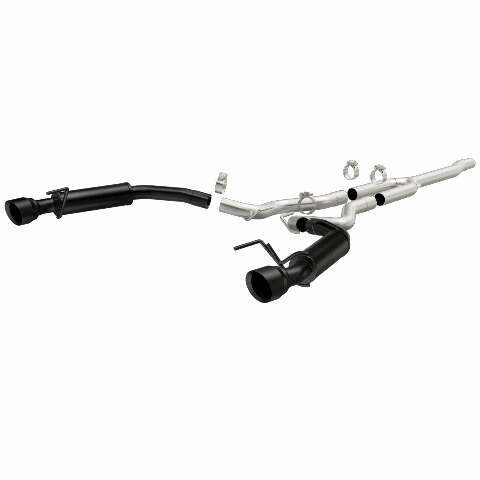 MagnaFlow cat-back exhaust system for 2015-2023 Ford Mustang stainless steel black 19256