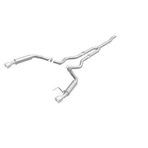 MagnaFlow cat-back exhaust system for 2015-2023 Ford Mustang stainless steel black 19256
