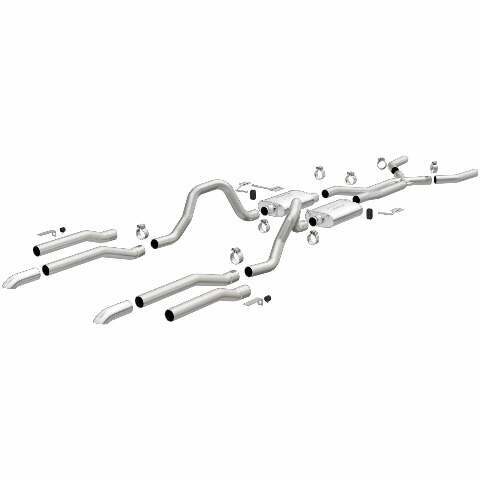 MagnaFlow exhaust system for 1967-1974 Dodge Charger stainless steel polished 19303