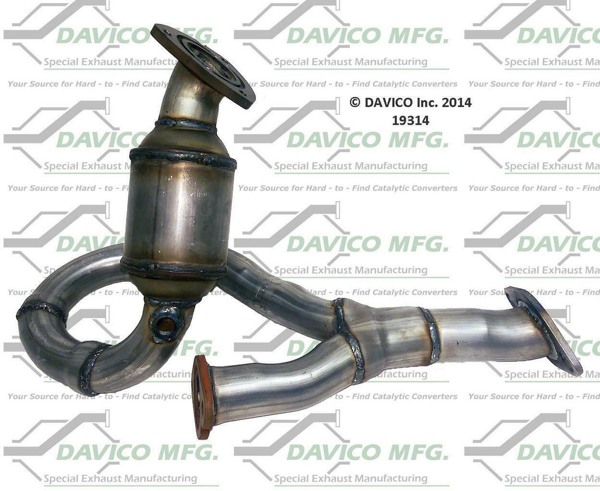 2008-2012 Chevrolet Malibu Catalytic Converter 19314