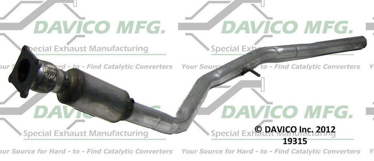 2005-2007 Chrysler Town & Country Catalytic Converter 19315