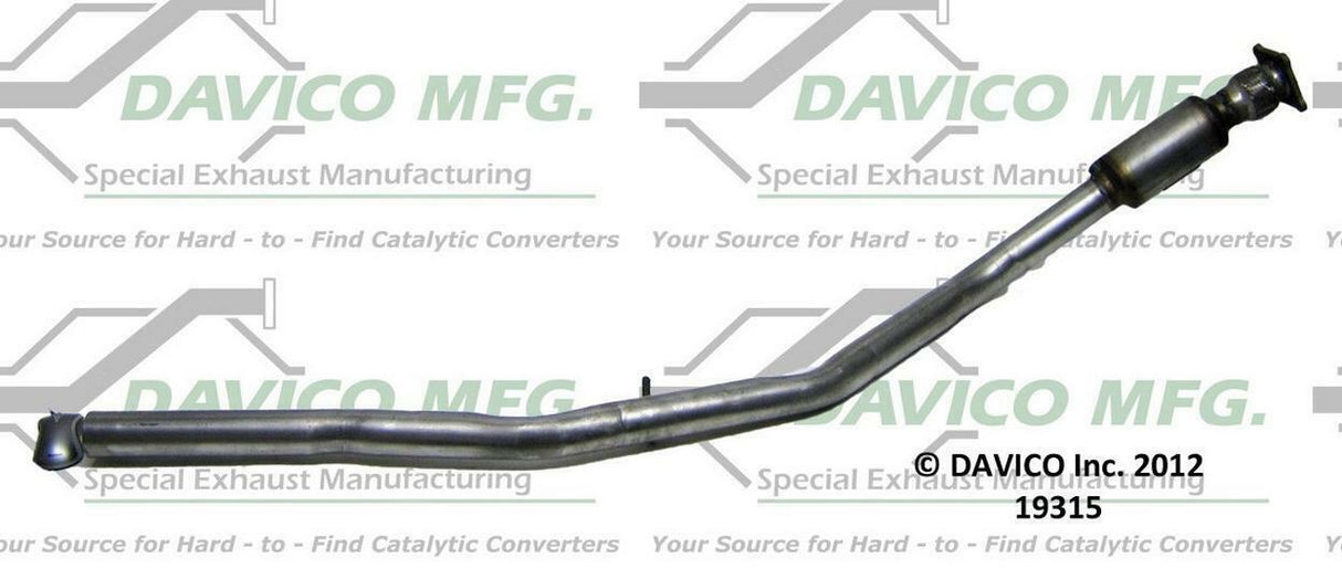 2005-2007 Chrysler Town & Country Catalytic Converter 19315