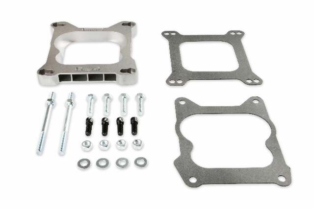Mr. Gasket carb adapter open center for Holley 4150 carburetors aluminum 1932