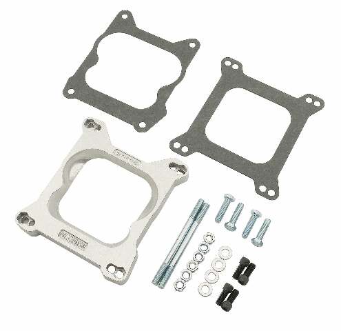 Mr. Gasket carb adapter open center for Holley 4150 carburetors aluminum 1932