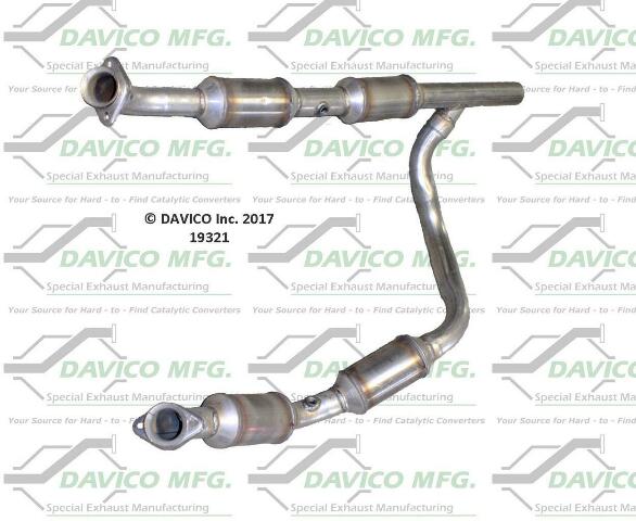 2007-2008 Ford E-150 Catalytic Converter 19321