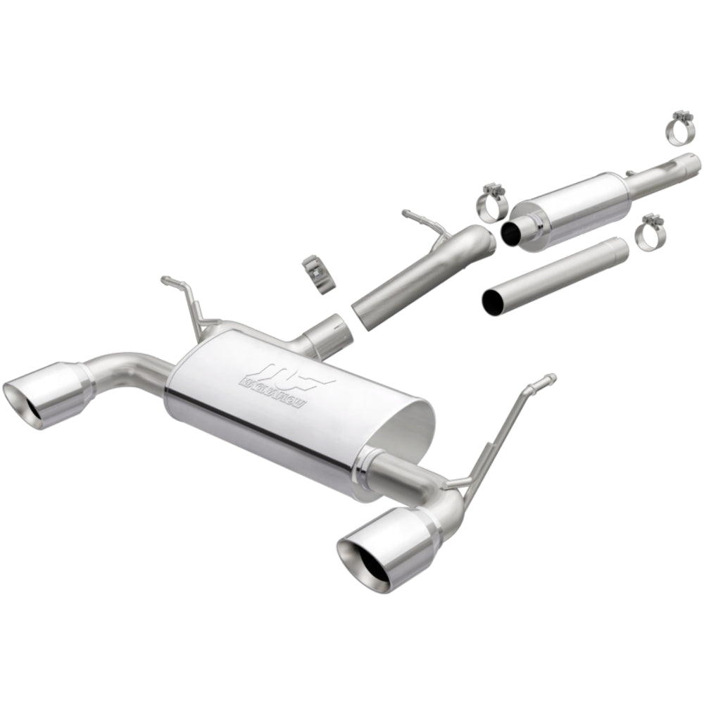 MagnaFlow cat-back exhaust system for 2012-2017 Jeep Wrangler polished 19326