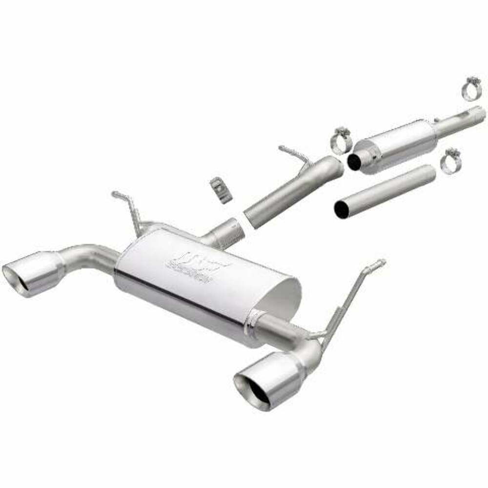 MagnaFlow cat-back exhaust system for 2012-2017 Jeep Wrangler polished 19326