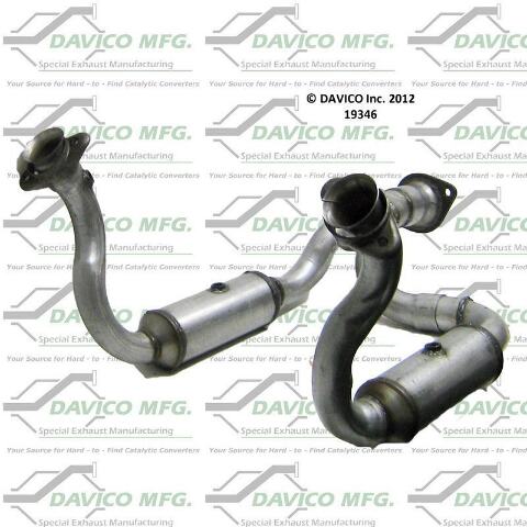 2008-2010 Ford F-250 Super Duty Catalytic Converter 19346