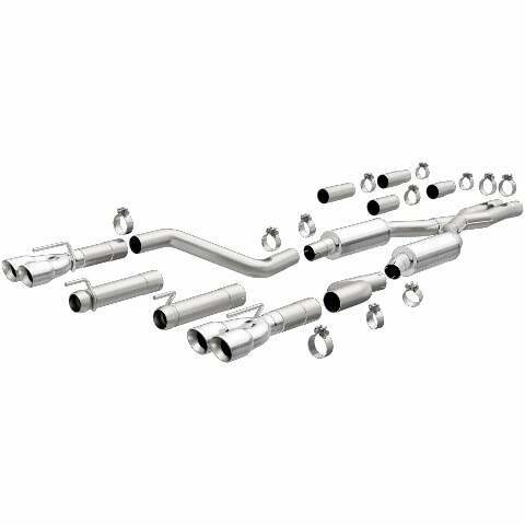 MagnaFlow cat-back exhaust system for 2015-2021 Dodge Challenger stainless steel polished