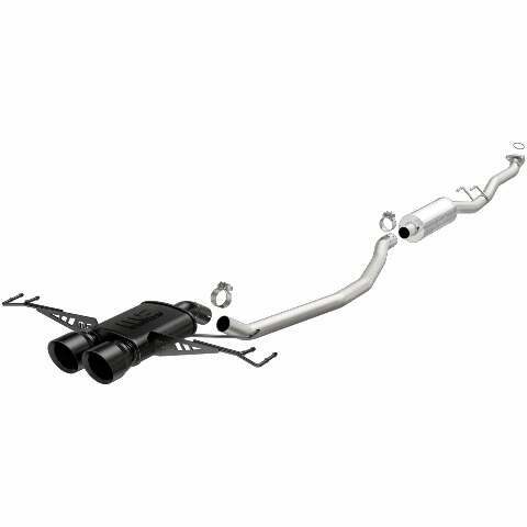 MagnaFlow cat-back exhaust system for 2017-2021 Honda Civic stainless steel black 19373