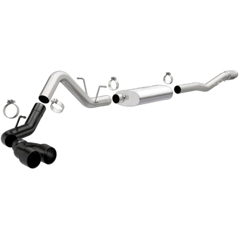 MagnaFlow cat-back exhaust system for 2014-2018 GMC Sierra 1500 stainless steel black 19378