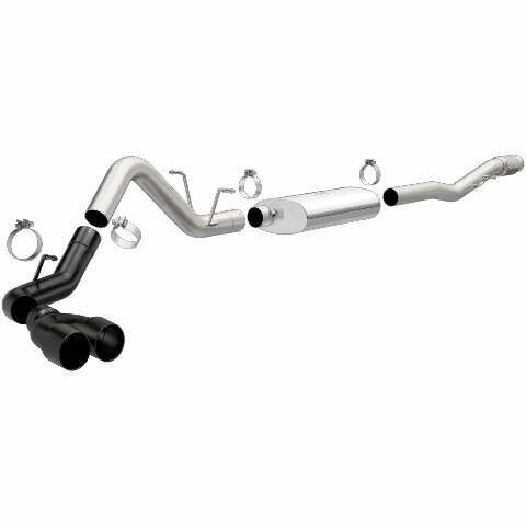 MagnaFlow cat-back exhaust system for 2014-2018 GMC Sierra 1500 stainless steel black 19378