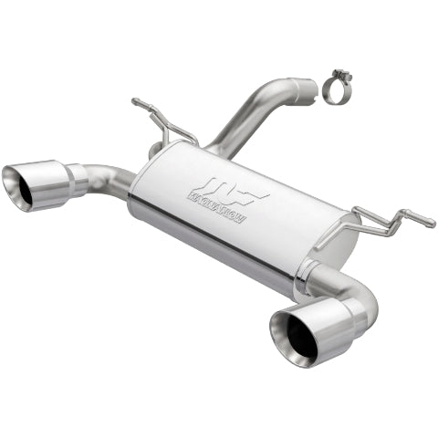 MagnaFlow axle-back exhaust system for 2018-2021 Jeep Wrangler stainless steel polished 19385