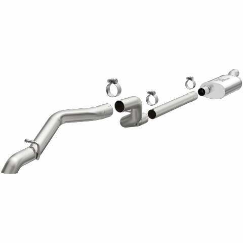 MagnaFlow cat-back exhaust system for 2018-2021 Jeep Wrangler stainless steel polished 19386