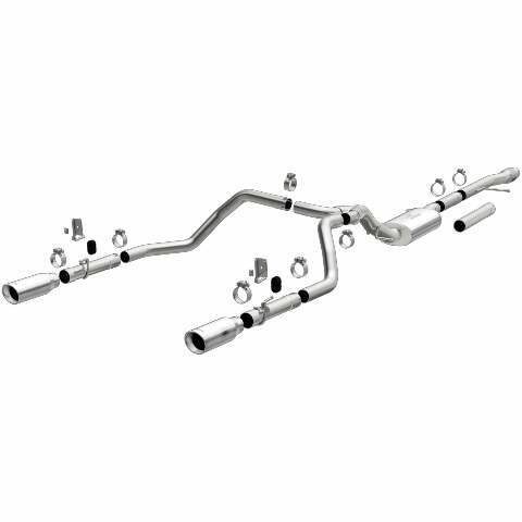 MagnaFlow cat-back exhaust system for 2019-2021 Chevy Silverado 1500 polished 19471