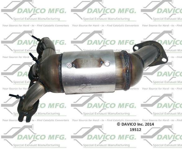 2007-2008 Chrysler Pacifica Catalytic Converter 19512