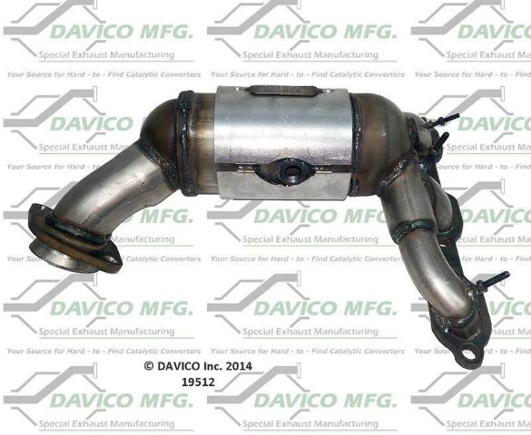 2007-2008 Chrysler Pacifica Catalytic Converter 19512