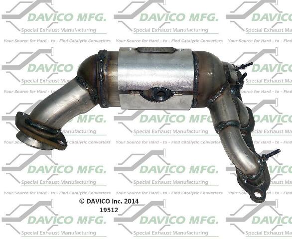 2007-2008 Chrysler Pacifica Catalytic Converter 19512