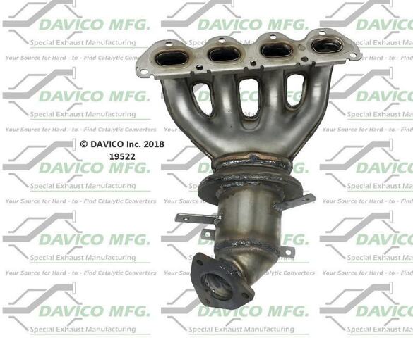 2008-2009 Saturn Astra Catalytic Converter 19522