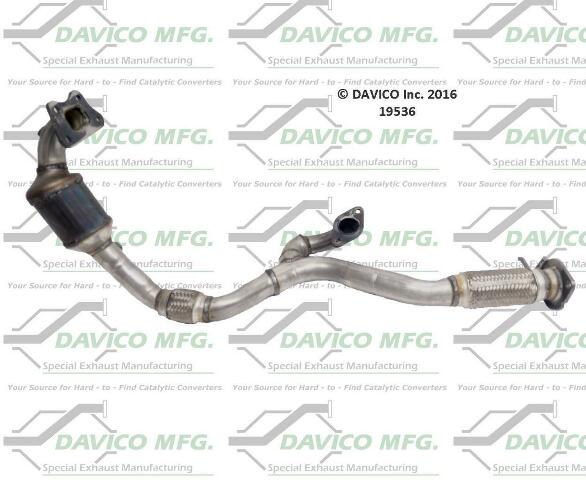 2010-2011 Cadillac SRX Catalytic Converter 19536
