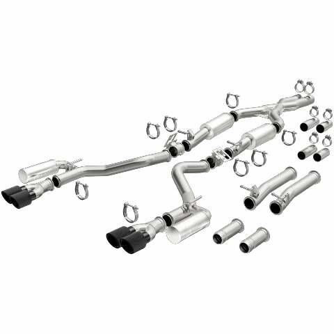 MagnaFlow cat-back exhaust system for 2017-2020 Dodge Challenger stainless steel polished 19536