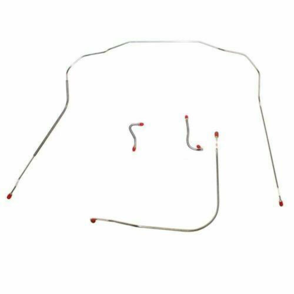 Front Brake Line Kit for 1954 Chevy Corvette stainless steel