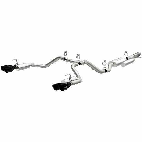 MagnaFlow cat-back exhaust system stainless steel black 19541