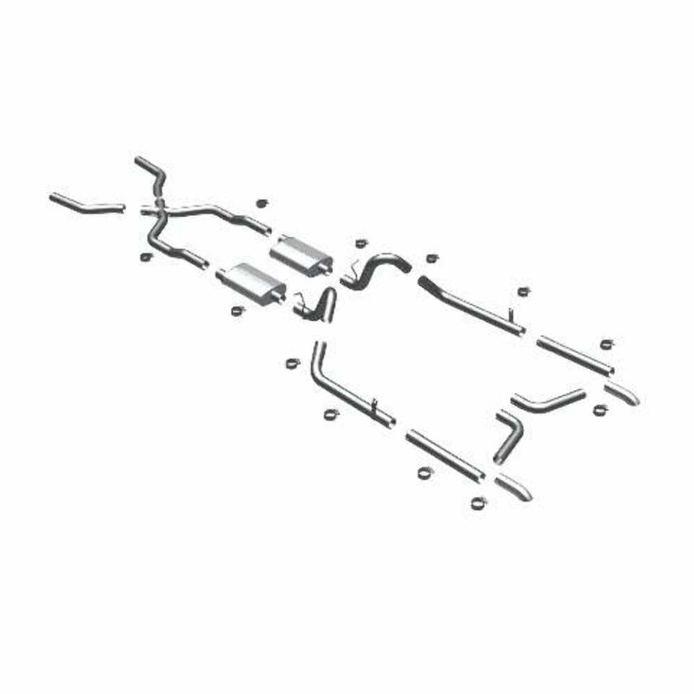 MagnaFlow exhaust system for 1955-1957 Chevy stainless steel polished 16792