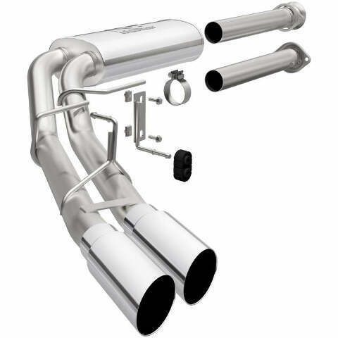 MagnaFlow cat-back exhaust system for 2015-2020 Ford F-150 stainless steel polished