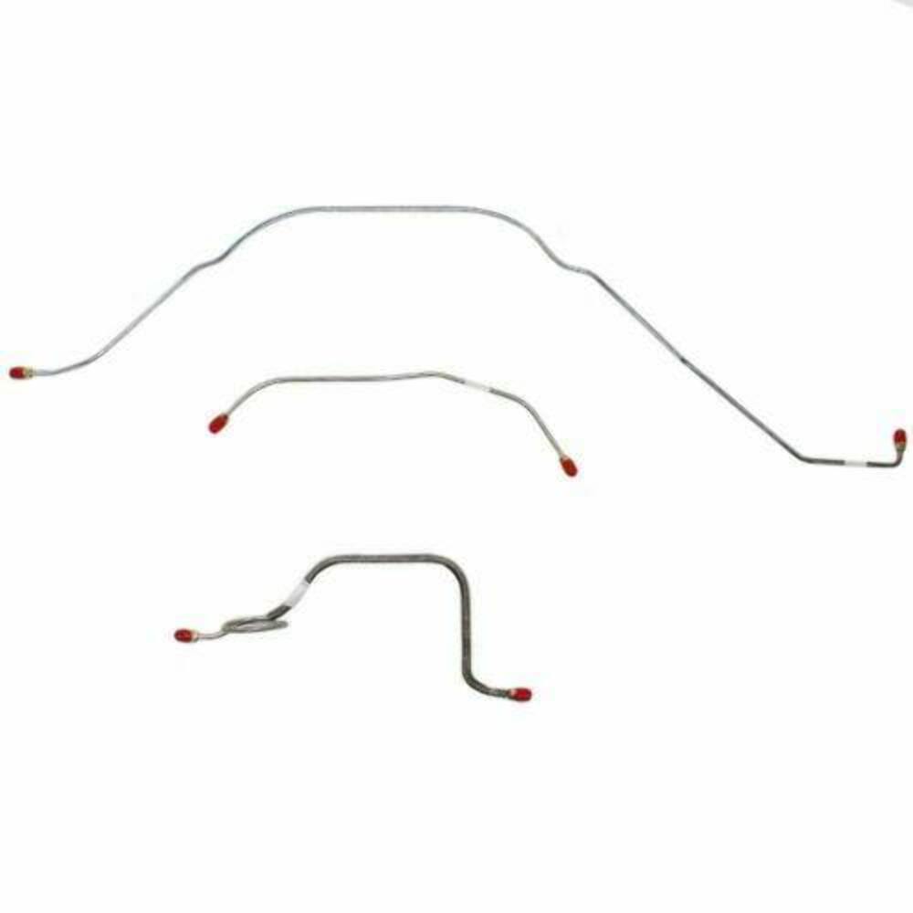 Front Brake Line Kit for 1961-1962 Ford Galaxie stainless steel