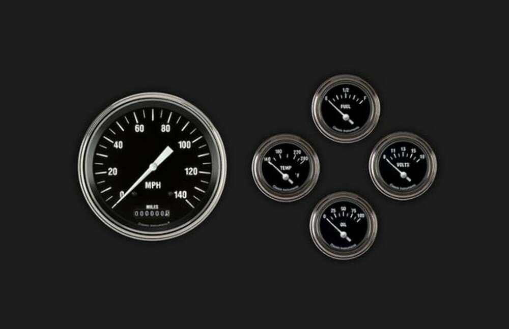 1961-66 Ford Econoline Van Package FV61HR54 dash gauge cluster