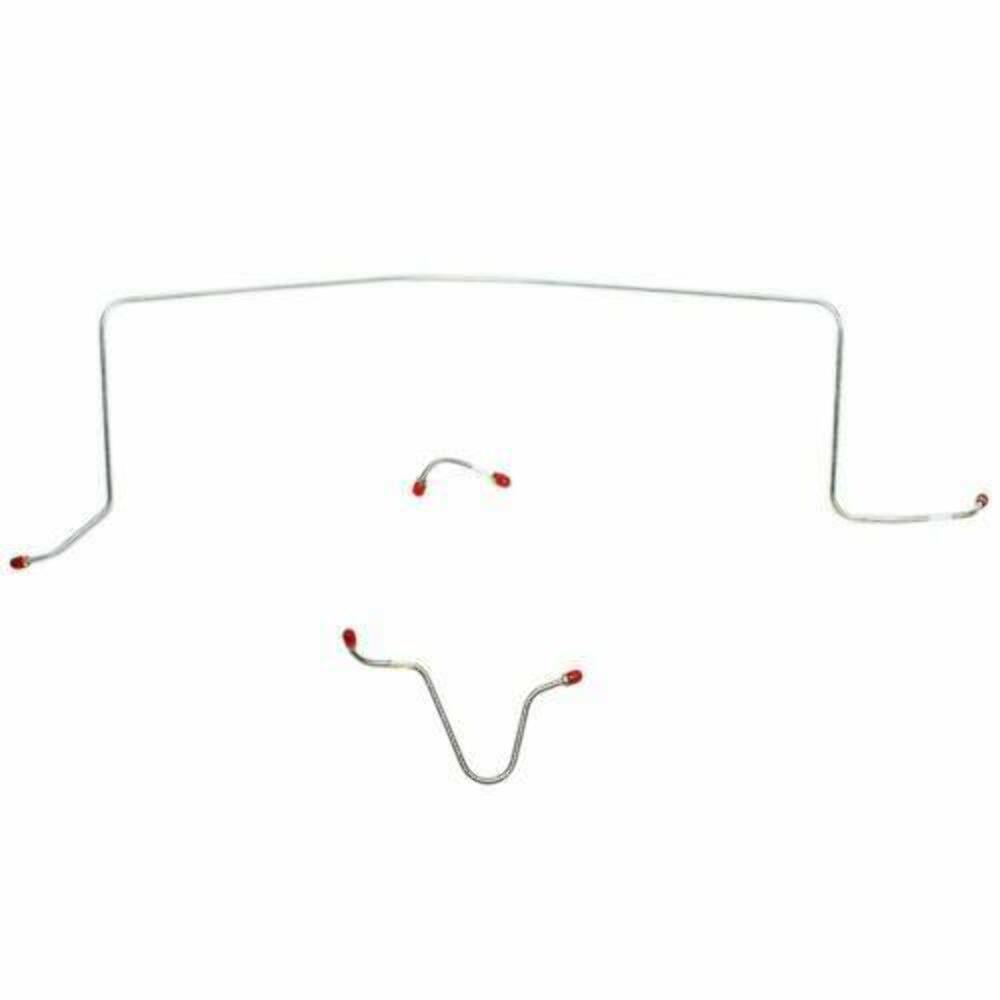 t 1961 Pontiac Catalina Front Brake Line Kit Power Brakes Steel - PKT6102OM Fine Lines
