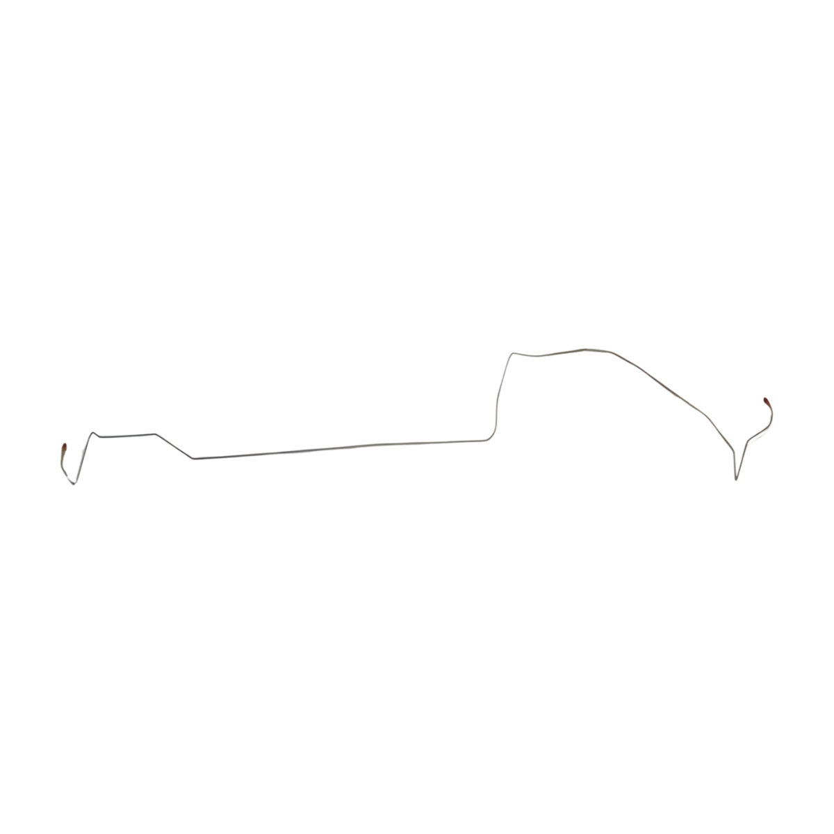 t 1964-66 Ford Mustang Intermediate Brake Line Disc Brake Dual Exhaust - ZIN6404SS Fine Lines