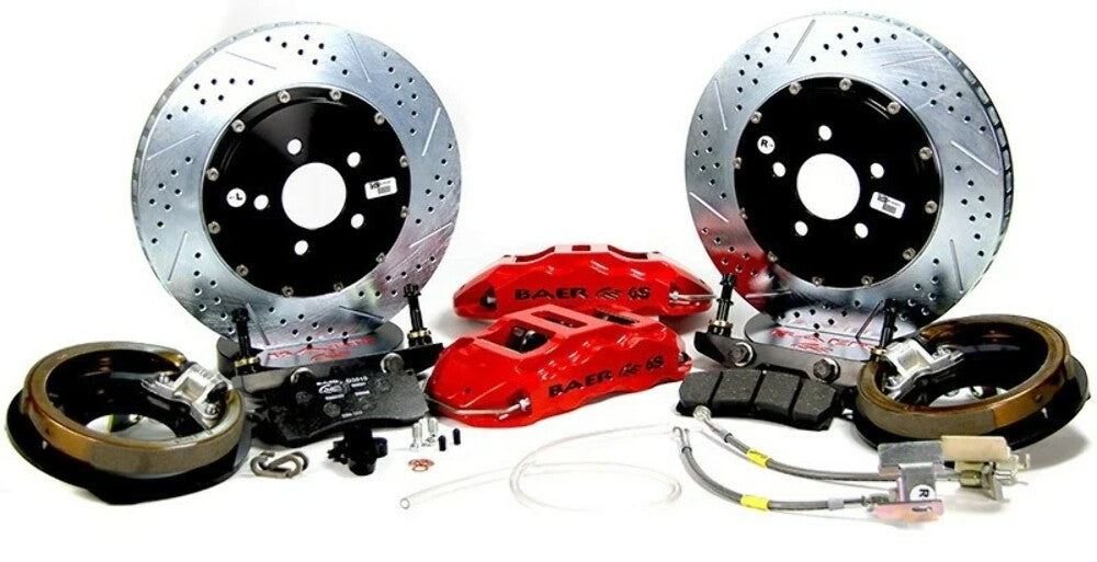 t 1965-1966 Mustang Extreme+ Brake System Rear 4262310GB Baer Brakes