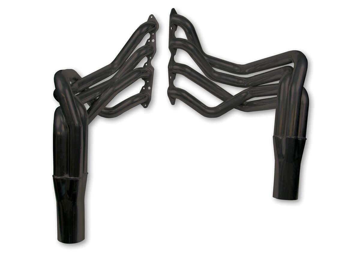 Hooker 1965-1974 Chevrolet Corvette Long Tube Headers Super Competition 2222HKR for 1965-1974 Chevy Corvette black long tube