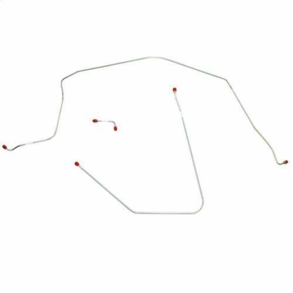 Front Brake Line Kit for 1965-1966 Chevy Corvette stainless steel