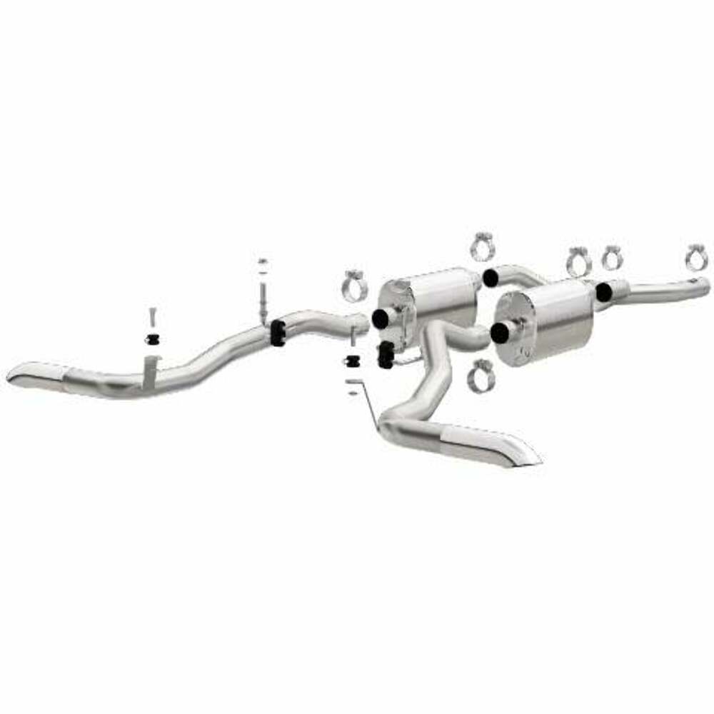 MagnaFlow exhaust system for 1966-1977 Ford stainless steel polished 15344