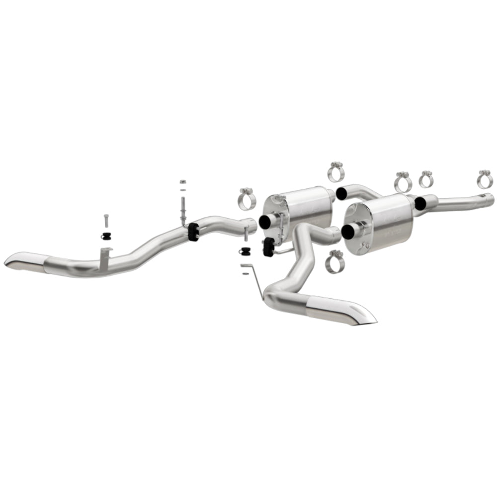 MagnaFlow exhaust system for 1966-1977 Ford stainless steel polished 15344