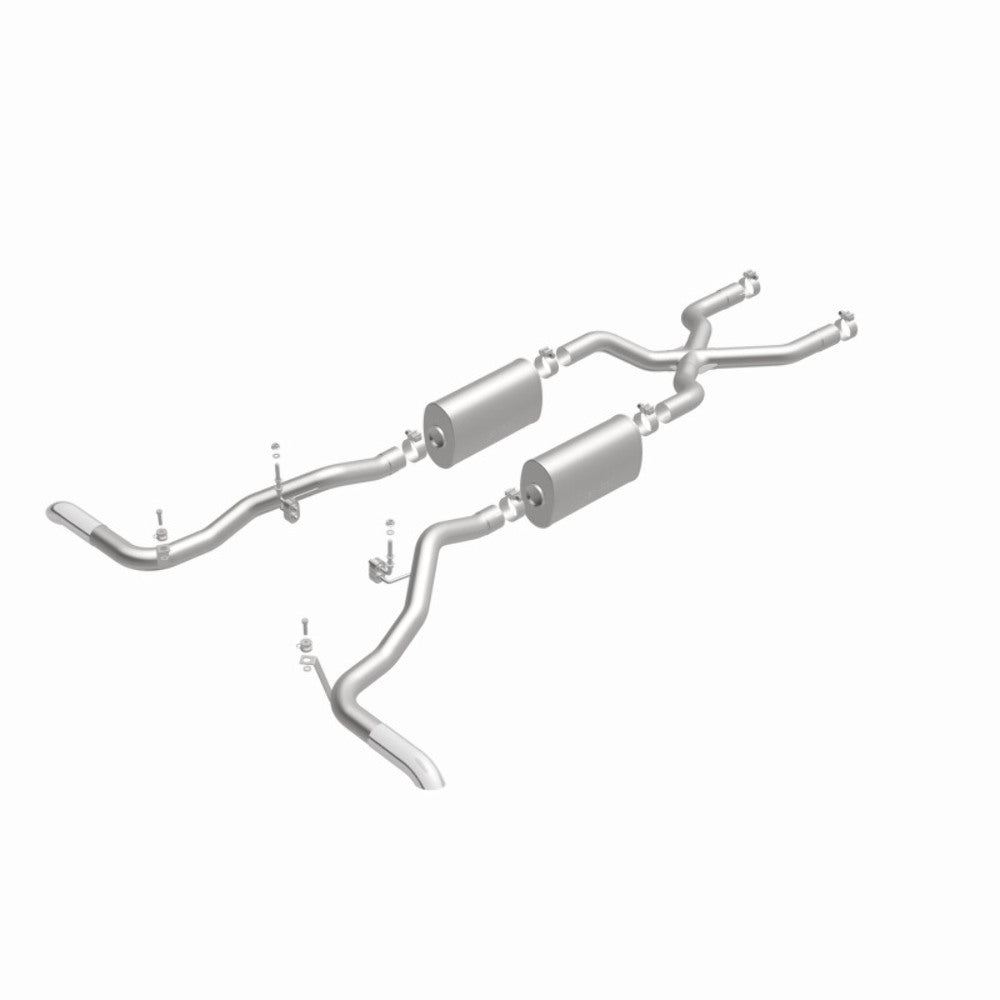 MagnaFlow exhaust system for 1966-1977 Ford stainless steel polished 15344