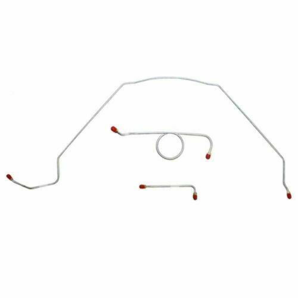 t 1966 Chevrolet Chevelle Front Brake Line Kit Standard Brakes - CKT6601SS Fine Lines